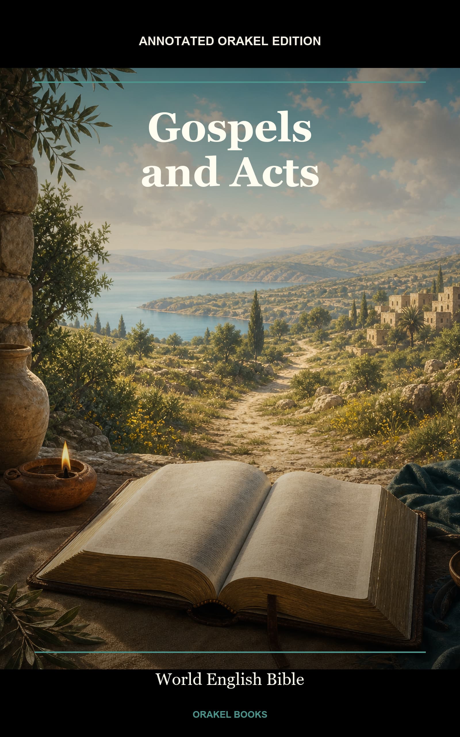The New Testament: Gospels and Acts, World English Bible cover